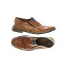 Rieker Herren Halbschuh, Gr. 45, orange, Leder