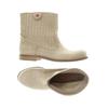 Nobrand Damen Stiefelette, Gr. 41, beige, kein Etikett