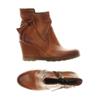 Mjus Damen Stiefelette, Gr. 38, orange, Kunstleder