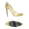 Steve Madden Damen Pumps, Gr. 38, gelb, Leder