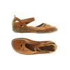 Josef Seibel Damen Ballerinas, Gr. 38, orange, Leder