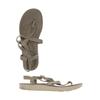 Timberland Damen Sandale, Gr. 38, grau, kein Etikett