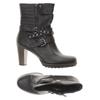 Tom Tailor Damen Stiefel, Gr. 41, schwarz, Kunstleder