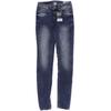 Tom Tailor Damen Jeans, Gr. 25, blau, Elasthan, Baumwolle, Synthetik