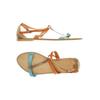 Esprit Damen Sandale, Gr. 38, orange, kein Etikett