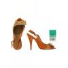 Café Noir Damen Sandale, Gr. 38, orange, kein Etikett