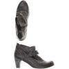Dkode Damen Stiefelette, Gr. 40, schwarz, Leder