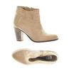SPM Damen Stiefelette, Gr. 36, beige, Leder