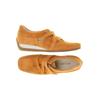Semler Damen Halbschuh, Gr. 6, orange, Leder