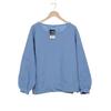 Ilse Jacobsen Damen Sweatshirt, Gr. 44, blau, Baumwolle, Synthetik