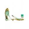 Kenzo Damen Pumps, Gr. 38.5, gelb, kein Etikett