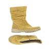 Tamaris Damen Stiefel, Gr. 38, gelb, Leder