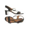 Chie Mihara Damen Sandale, Gr. 40, schwarz, Leder