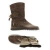 camel active Damen Stiefel, Gr. 42, braun, Leder