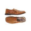Rieker Herren Halbschuh, Gr. 41, orange, Leder