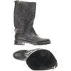 Sergio Rossi Damen Stiefel, Gr. 41, schwarz, Leder