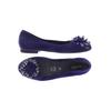 Marc Shoes Damen Ballerinas, Gr. 39, blau, Leder