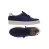 Hudson London Herren Sneakers, Gr. 41, blau, Leder
