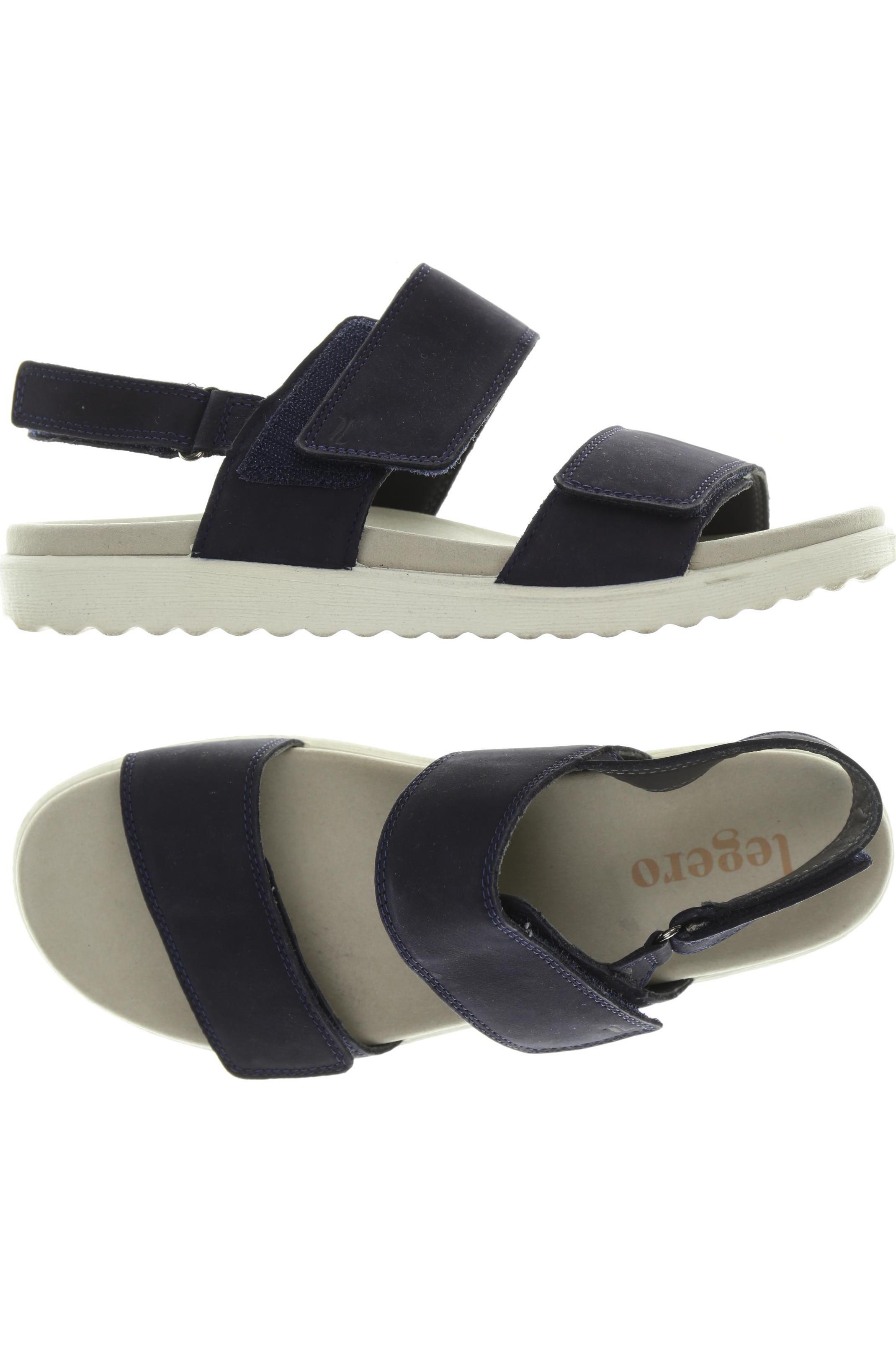 Legero Damen Sandale, Gr. 41, blau, Leder Image