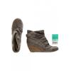 Blowfish Damen Stiefelette, Gr. 40, grau, Kunstleder