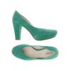 Marc Shoes Damen Pumps, Gr. 4.5, grün, Leder