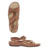 Ara Damen Sandale, Gr. 42, braun, Leder