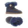 UGG Damen Kinderschuhe, Gr. 27, blau, Leder