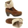 Josef Seibel Damen Stiefel, Gr. 41, braun, Leder