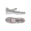 Mephisto Damen Ballerinas, Gr. 9.5, grau, Leder
