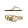 Michael Michael Kors Damen Sandale, Gr. 36, gelb, Leder