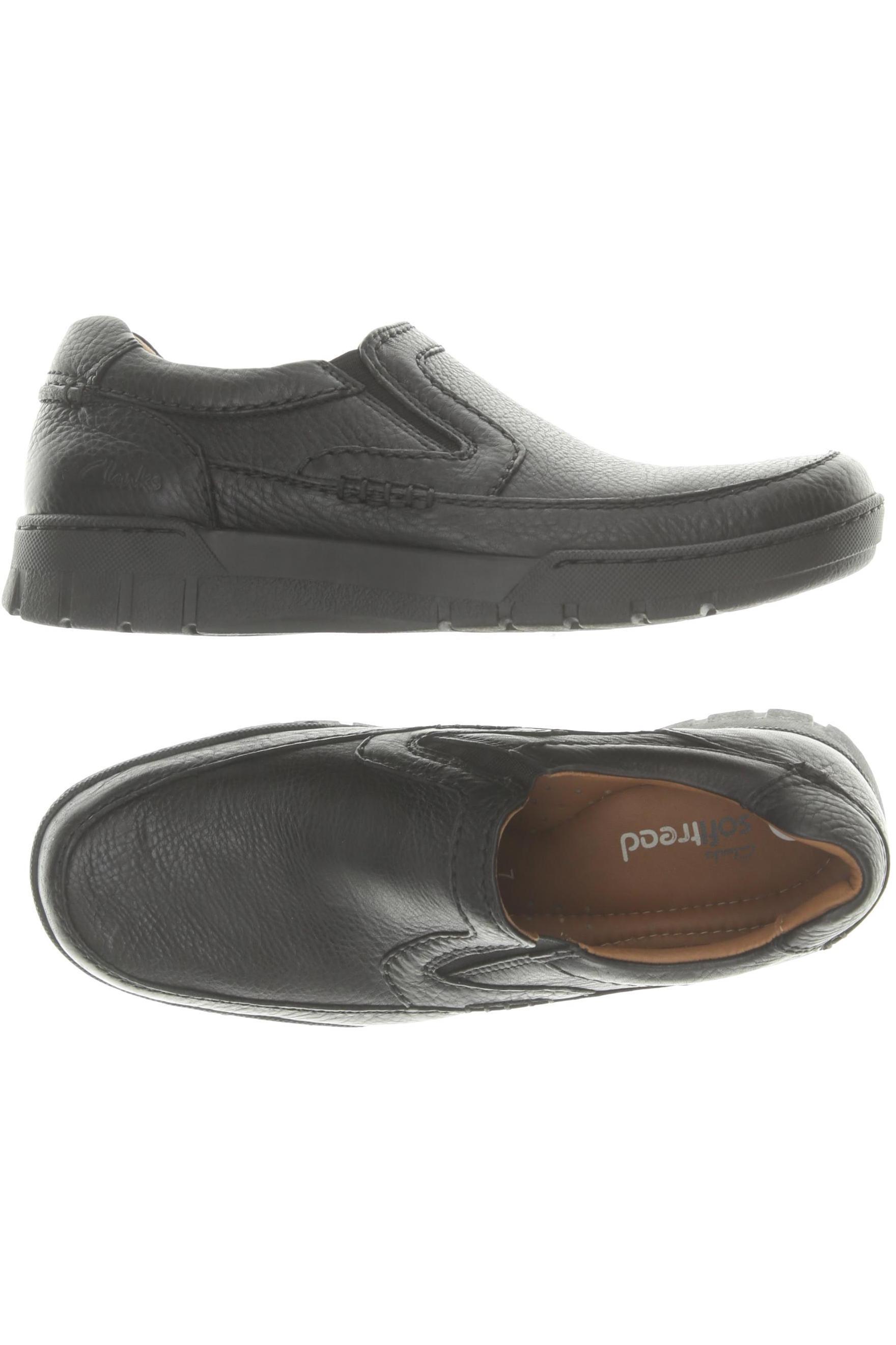 Clarks Herren Halbschuh, Gr. 41, schwarz, Leder Image