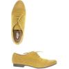 Zign Damen Halbschuh, Gr. 40, gelb, Leder