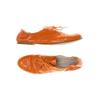 Kennel & Schmenger Damen Halbschuh, Gr. 7, orange, Leder