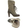 Kennel & Schmenger Damen Stiefel, Gr. 38, grün, Leder