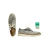 Lloyd Damen Halbschuh, Gr. 39.5, grau, Lackleder