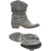 Mustang Damen Stiefel, Gr. 38, grau, kein Etikett