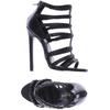 Pleaser Damen Sandale, Gr. 37, schwarz, Kunstleder