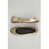 Tommy Hilfiger Damen Ballerinas, Gr. 38, gelb, Leder