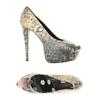 Iron Fist Damen Pumps, Gr. 42, beige, kein Etikett