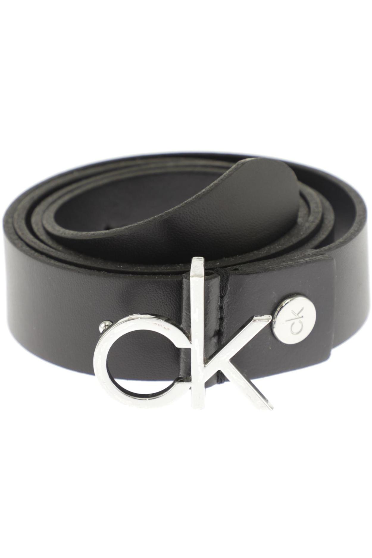 Calvin Klein Damen Gürtel, Gr. 90, schwarz, Leder Image