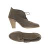 Frank Wright Damen Stiefelette, Gr. 7, braun, Leder
