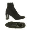 Steve Madden Damen Stiefelette, Gr. 40, schwarz, kein Etikett