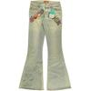 Miss Sixty Damen Jeans, Gr. 26, blau, Baumwolle, Jeans