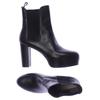 Stuart Weitzman Damen Stiefelette, Gr. 40, schwarz, Leder