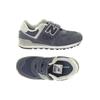 New Balance Damen Kinderschuhe, Gr. 31, blau, Leder