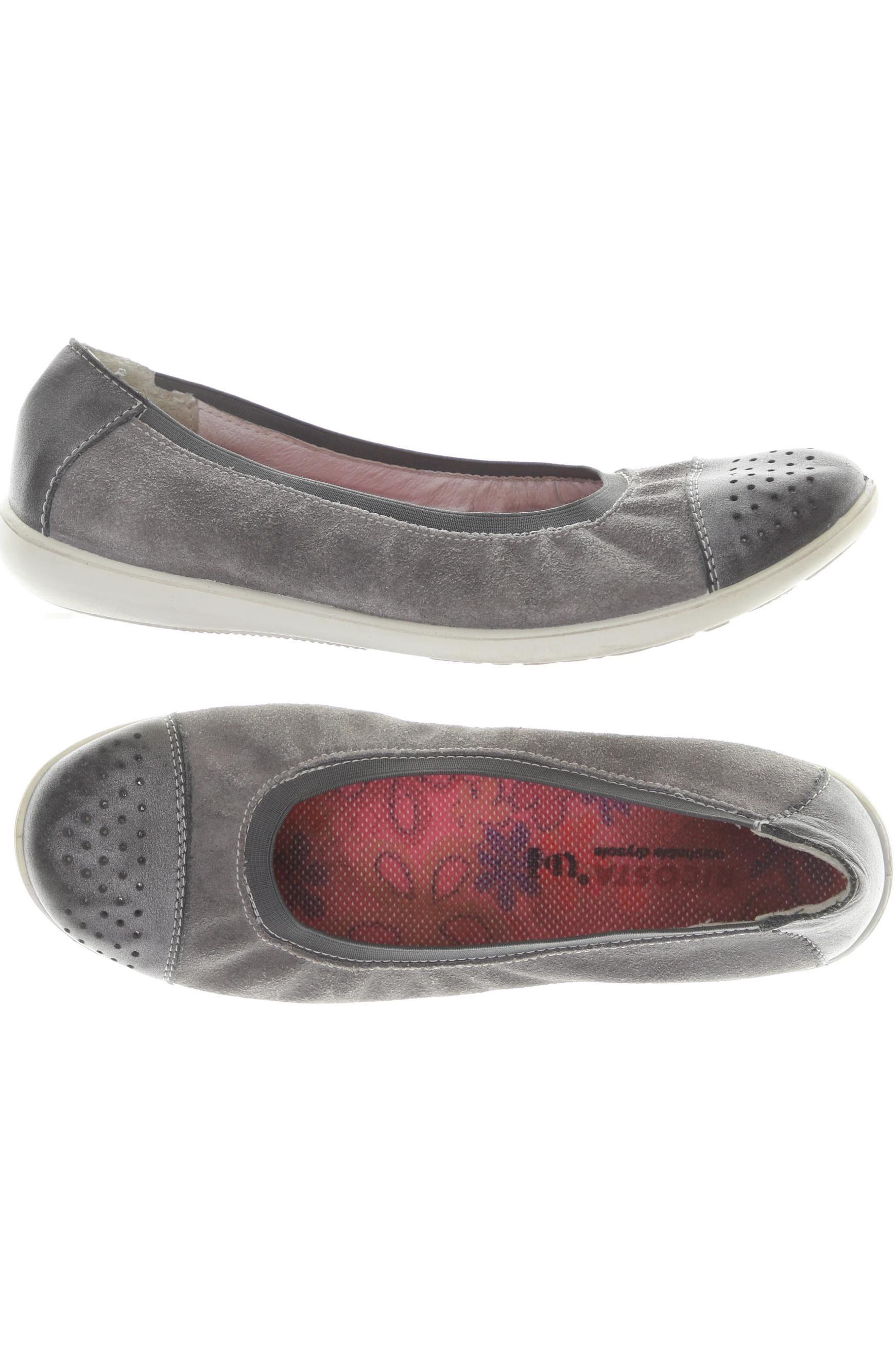 Ricosta Mädchen Kinderschuhe, Gr. 38, grau, Leder Image
