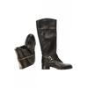 Michael Michael Kors Damen Stiefel, Gr. 5.5, schwarz, Leder