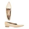 Marc Cain Damen Halbschuh, Gr. 37, beige, kein Etikett