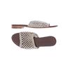 Melvin & Hamilton Damen Sandale, Gr. 38, gold, Leder