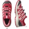 Outdoorschuh SALOMON "XA PRO V8 J", Gr. 34, rouge rot, almond milk, flamingo pink, Synthetik, Textil, sportlich, Schuhe
